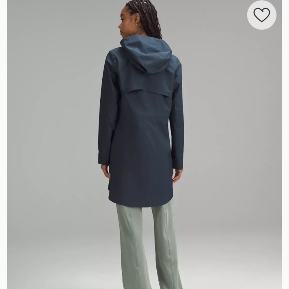 lululemon athletica Dark Blue Trench Coat - Picture 2 of 16
